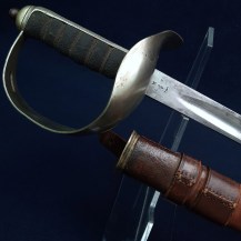 British WW1 War Economy 1898 Pattern Infantry Staff Sergeants Sword by Fenton Brothers, 1915 - 1